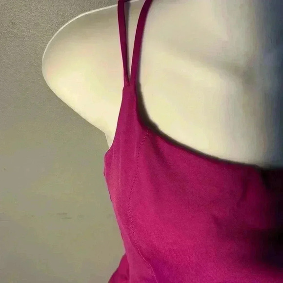 Athleta Magenta Pink One Piece Swim Suit, Size M - Picture 3 of 8